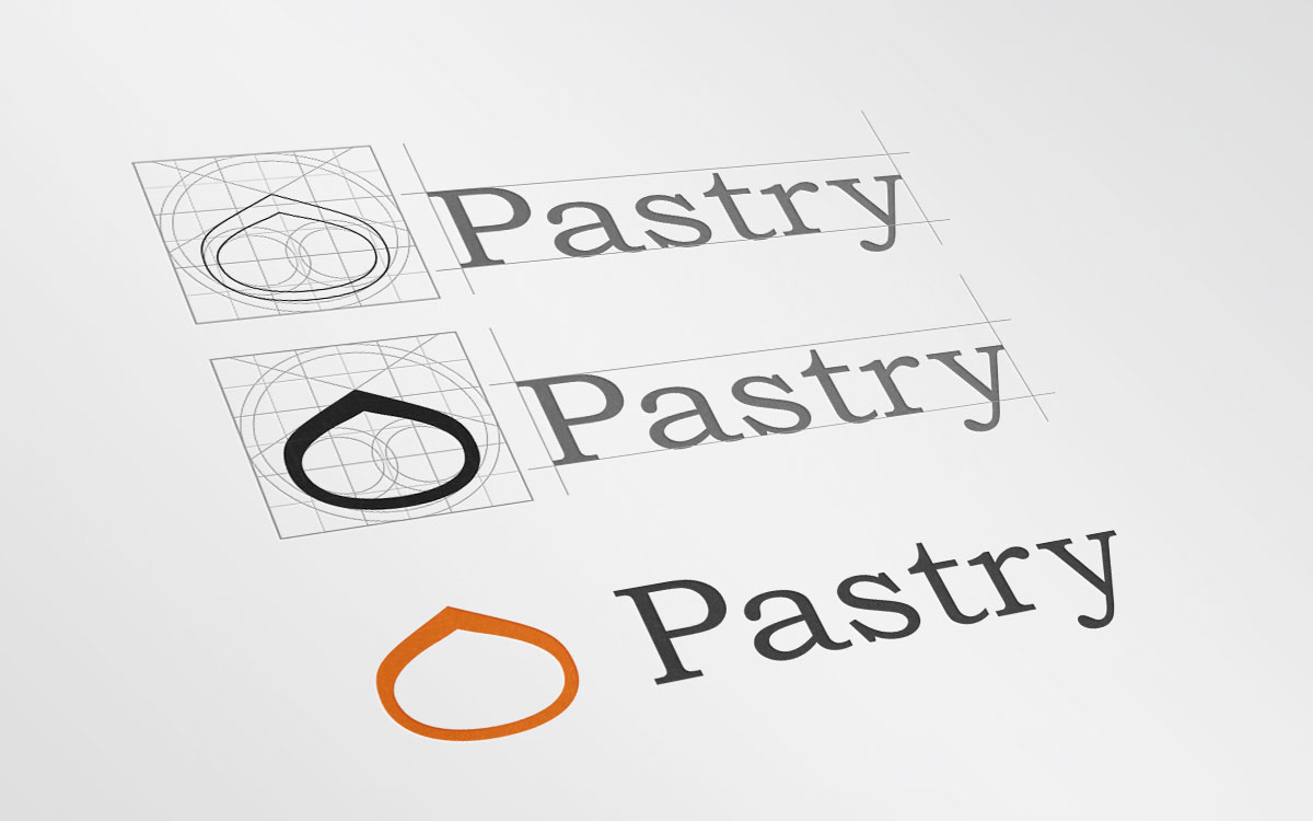 Studio grafico per logo Pastry di CARE Web Design