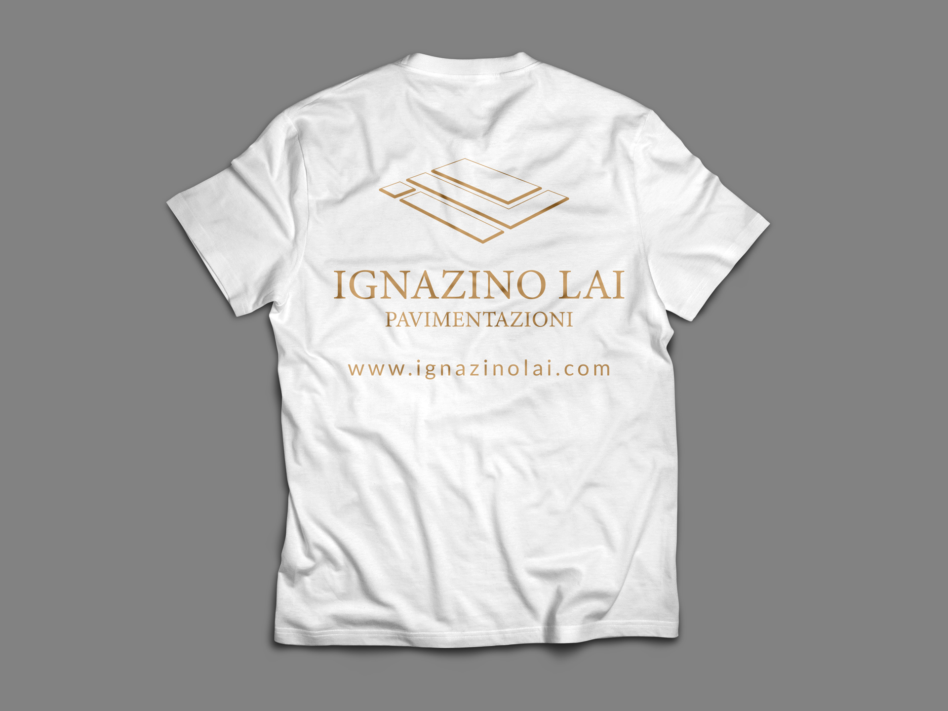 Creazione e t-shirt per Lai Pavimentazioni da CARE Web Design